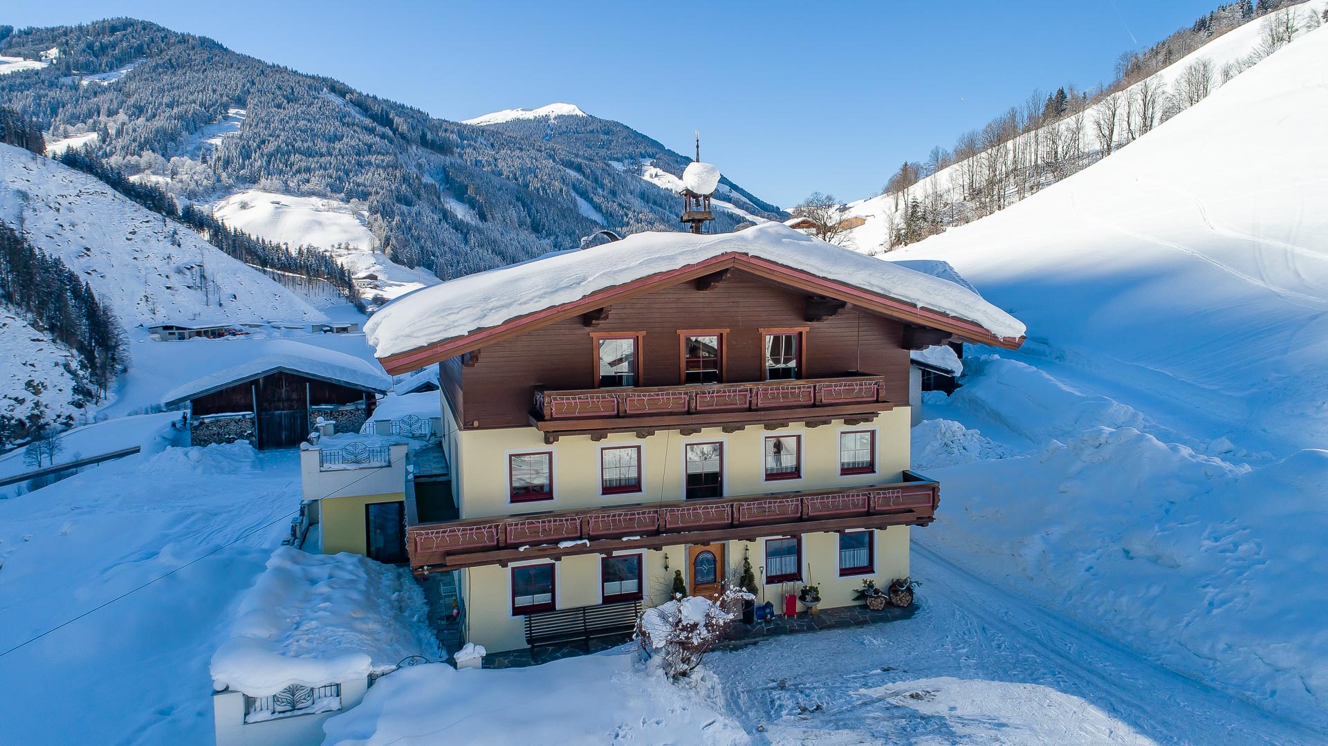 Bauernhof Saalbach Viehhofen Winterurlaub 0025