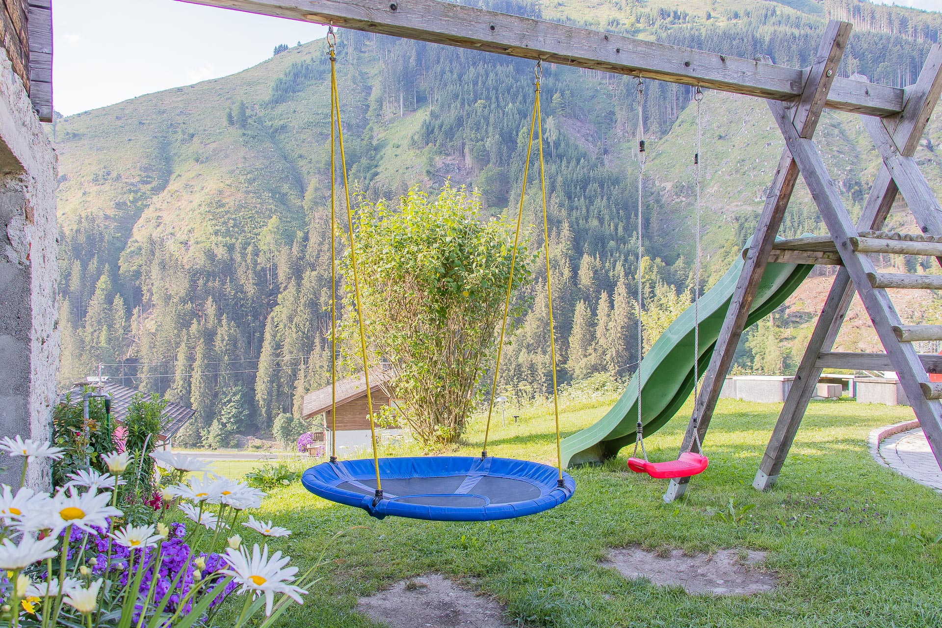 Saalbach Bauernhof Hinterbichl  Spielplatz 9846